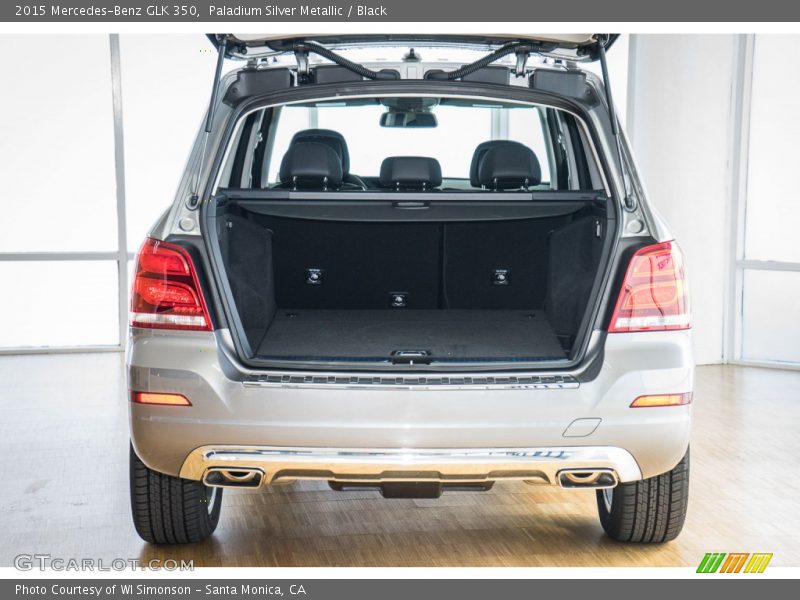 Paladium Silver Metallic / Black 2015 Mercedes-Benz GLK 350