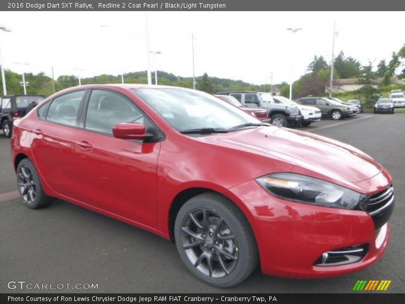 Redline 2 Coat Pearl / Black/Light Tungsten 2016 Dodge Dart SXT Rallye