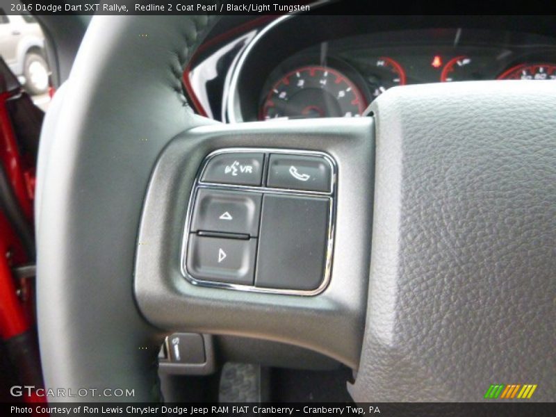 Redline 2 Coat Pearl / Black/Light Tungsten 2016 Dodge Dart SXT Rallye