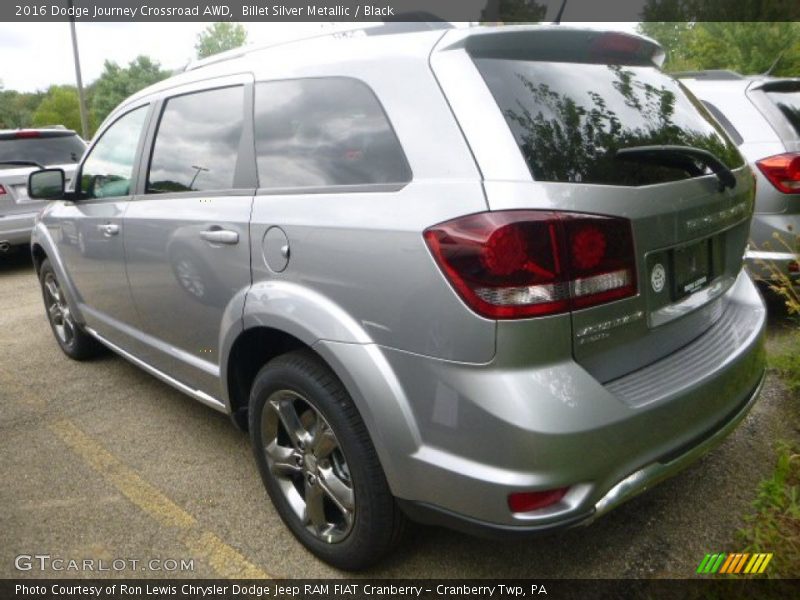 Billet Silver Metallic / Black 2016 Dodge Journey Crossroad AWD