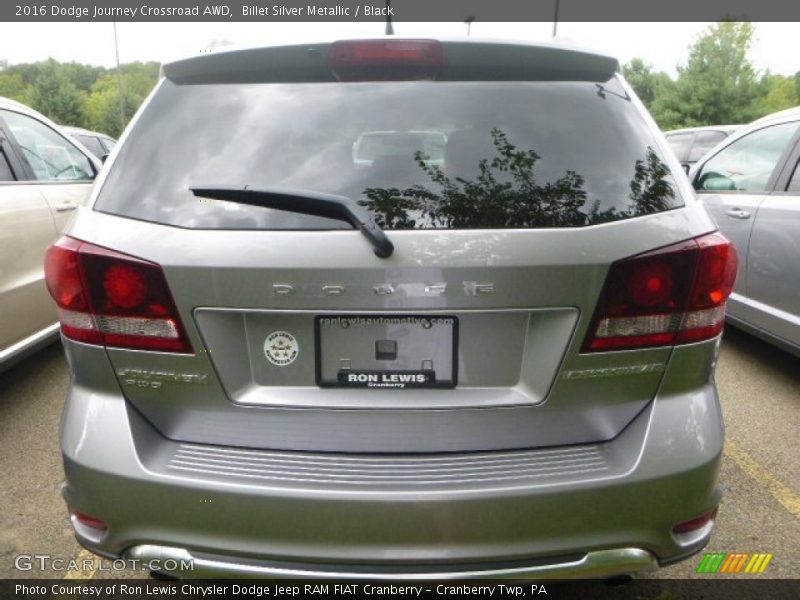 Billet Silver Metallic / Black 2016 Dodge Journey Crossroad AWD