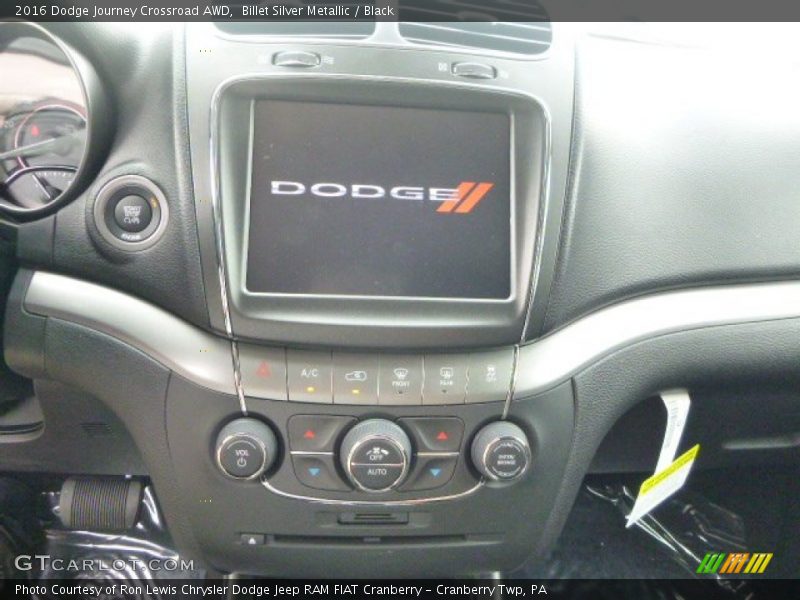 Billet Silver Metallic / Black 2016 Dodge Journey Crossroad AWD