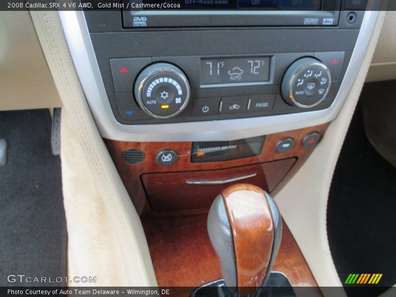 Gold Mist / Cashmere/Cocoa 2008 Cadillac SRX 4 V6 AWD