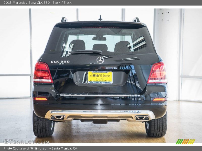 Black / Black 2015 Mercedes-Benz GLK 350