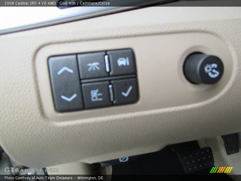 Gold Mist / Cashmere/Cocoa 2008 Cadillac SRX 4 V6 AWD