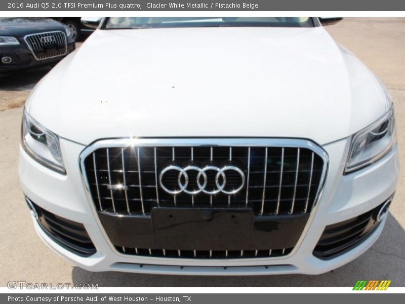 Glacier White Metallic / Pistachio Beige 2016 Audi Q5 2.0 TFSI Premium Plus quattro