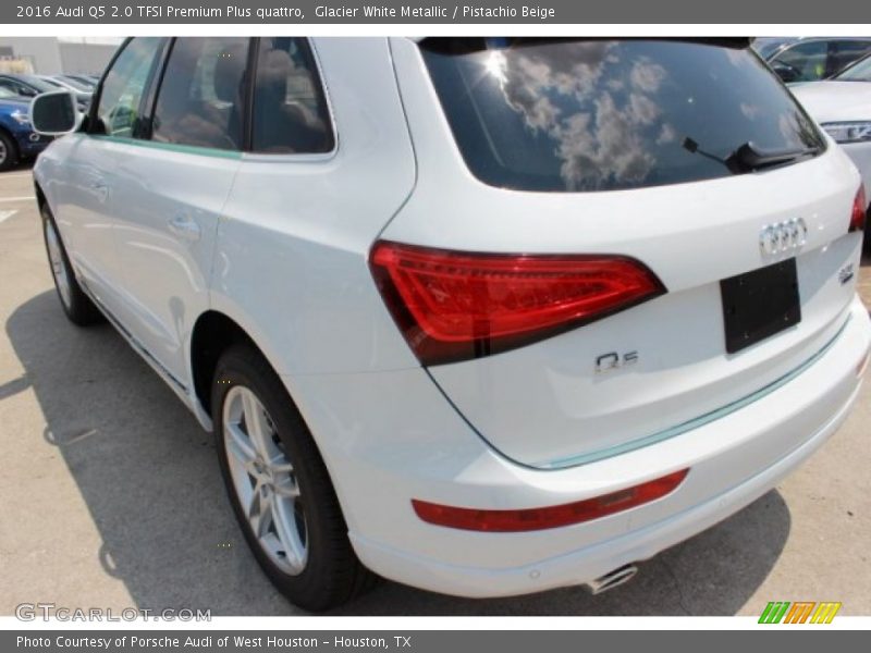 Glacier White Metallic / Pistachio Beige 2016 Audi Q5 2.0 TFSI Premium Plus quattro