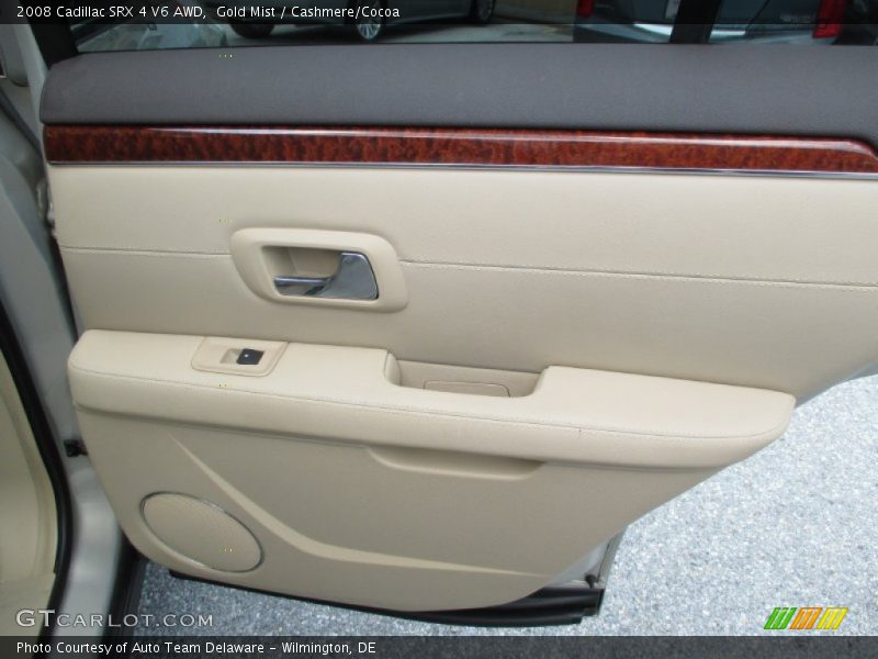 Gold Mist / Cashmere/Cocoa 2008 Cadillac SRX 4 V6 AWD
