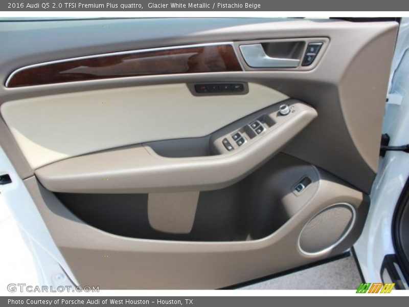Glacier White Metallic / Pistachio Beige 2016 Audi Q5 2.0 TFSI Premium Plus quattro
