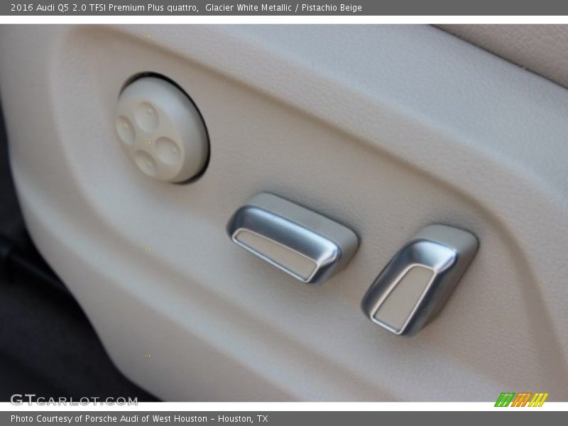 Glacier White Metallic / Pistachio Beige 2016 Audi Q5 2.0 TFSI Premium Plus quattro