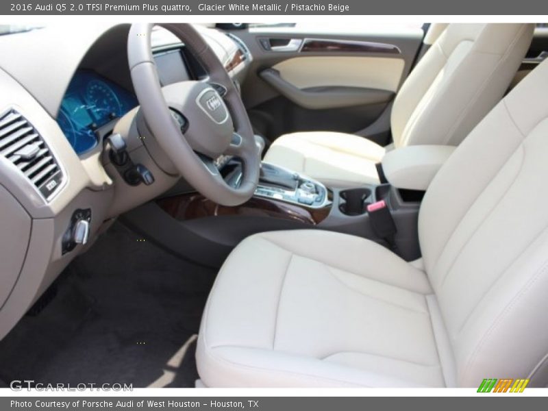 Glacier White Metallic / Pistachio Beige 2016 Audi Q5 2.0 TFSI Premium Plus quattro