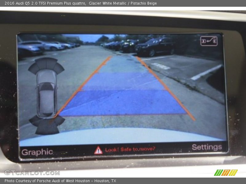 Glacier White Metallic / Pistachio Beige 2016 Audi Q5 2.0 TFSI Premium Plus quattro