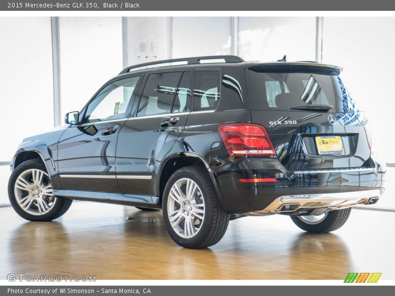 Black / Black 2015 Mercedes-Benz GLK 350