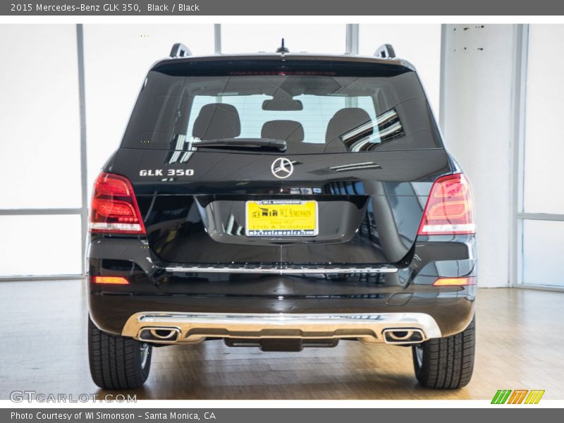 Black / Black 2015 Mercedes-Benz GLK 350