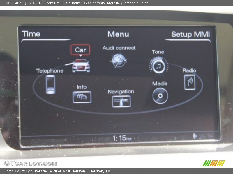 Glacier White Metallic / Pistachio Beige 2016 Audi Q5 2.0 TFSI Premium Plus quattro