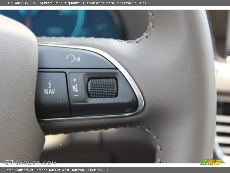 Glacier White Metallic / Pistachio Beige 2016 Audi Q5 2.0 TFSI Premium Plus quattro