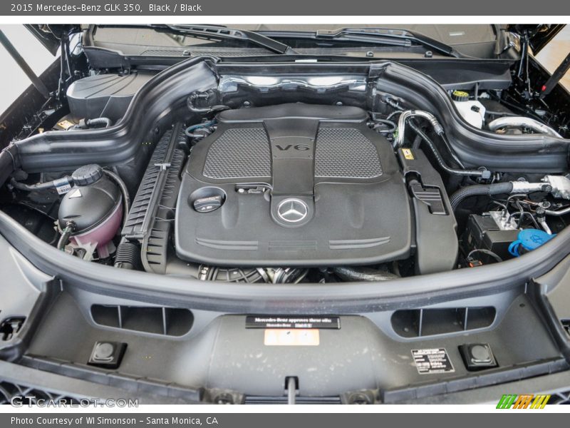 Black / Black 2015 Mercedes-Benz GLK 350