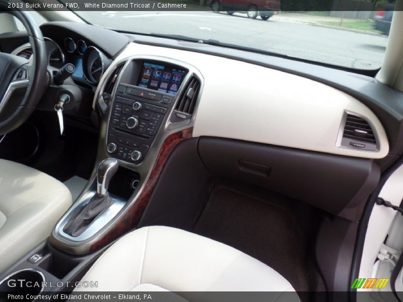 White Diamond Tricoat / Cashmere 2013 Buick Verano FWD