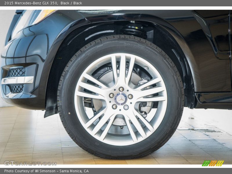 Black / Black 2015 Mercedes-Benz GLK 350