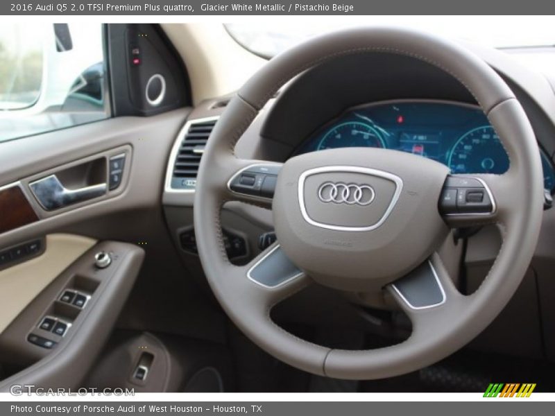 Glacier White Metallic / Pistachio Beige 2016 Audi Q5 2.0 TFSI Premium Plus quattro