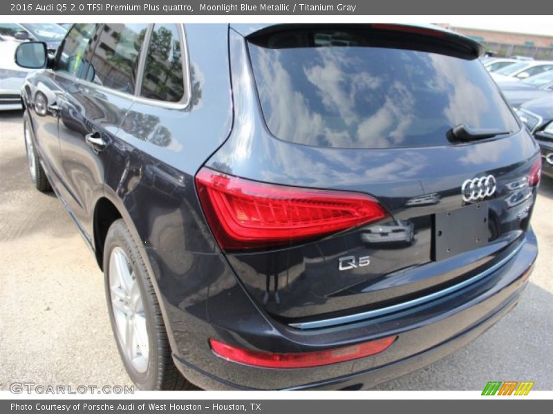 Moonlight Blue Metallic / Titanium Gray 2016 Audi Q5 2.0 TFSI Premium Plus quattro