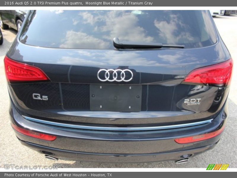 Moonlight Blue Metallic / Titanium Gray 2016 Audi Q5 2.0 TFSI Premium Plus quattro