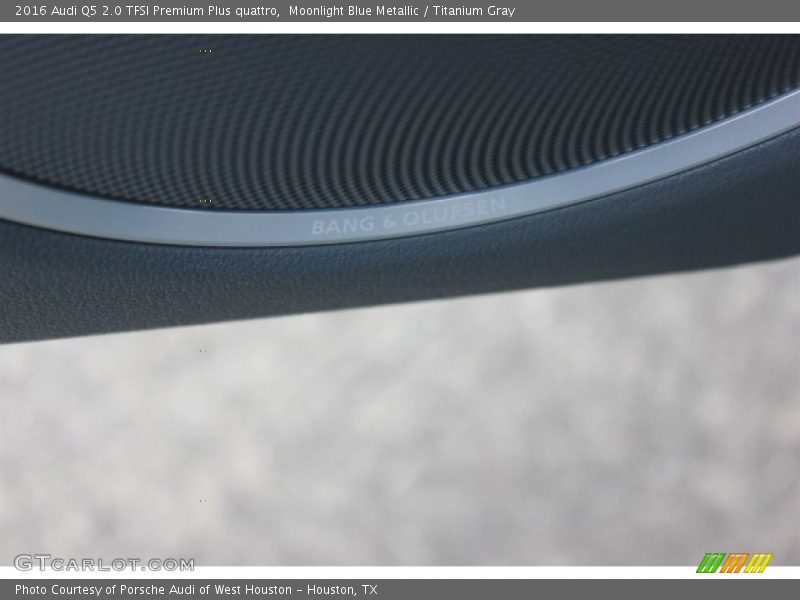 Moonlight Blue Metallic / Titanium Gray 2016 Audi Q5 2.0 TFSI Premium Plus quattro