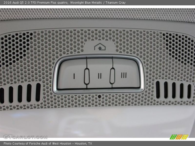 Moonlight Blue Metallic / Titanium Gray 2016 Audi Q5 2.0 TFSI Premium Plus quattro