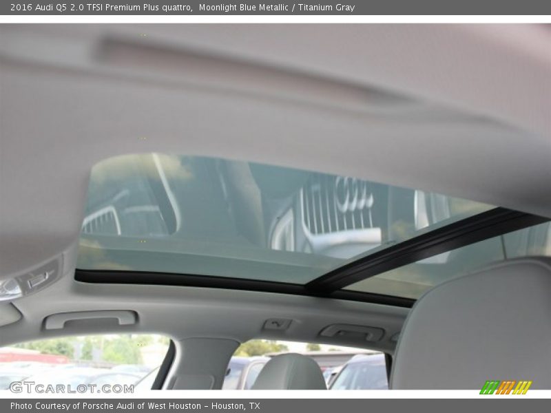 Moonlight Blue Metallic / Titanium Gray 2016 Audi Q5 2.0 TFSI Premium Plus quattro