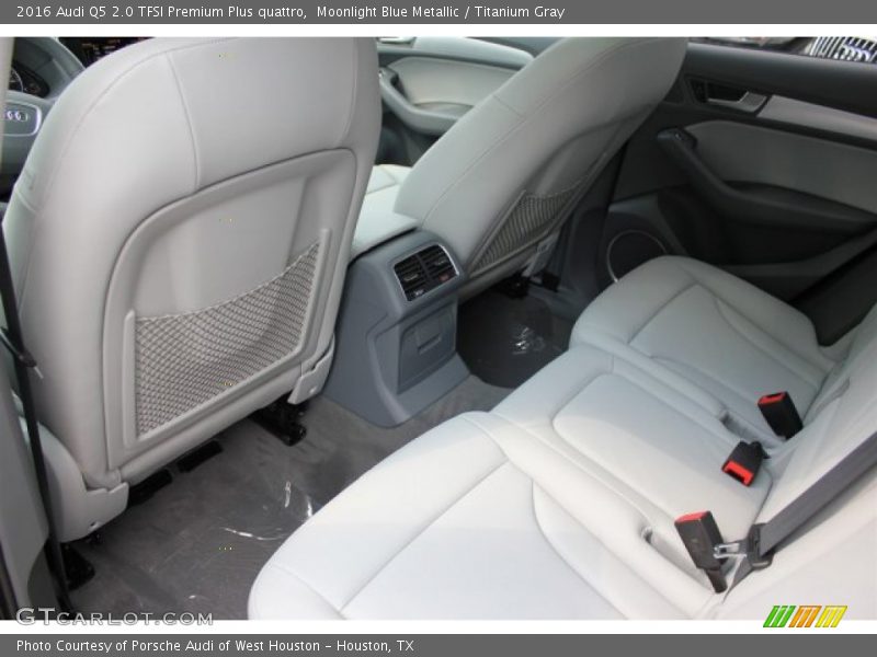 Moonlight Blue Metallic / Titanium Gray 2016 Audi Q5 2.0 TFSI Premium Plus quattro