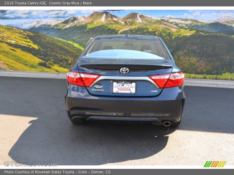 Cosmic Gray Mica / Black 2016 Toyota Camry XSE