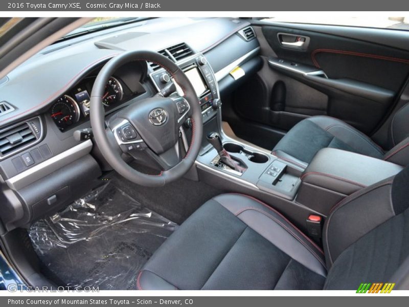 Cosmic Gray Mica / Black 2016 Toyota Camry XSE