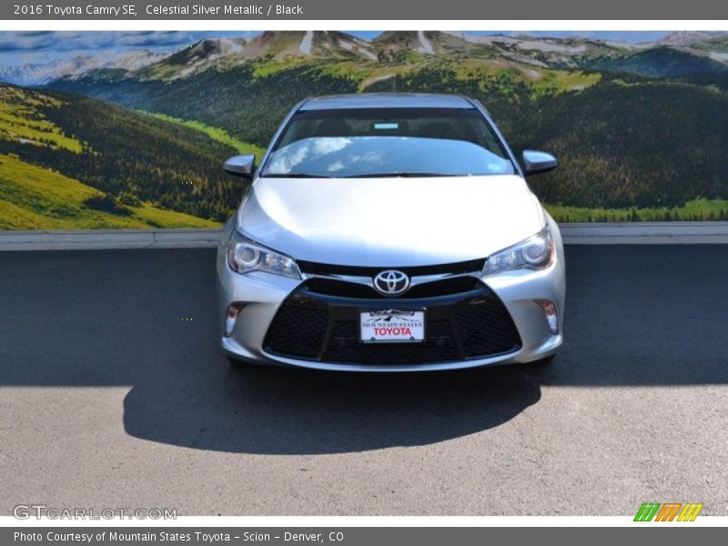Celestial Silver Metallic / Black 2016 Toyota Camry SE