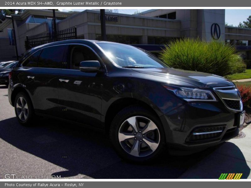 Graphite Luster Metallic / Graystone 2014 Acura MDX SH-AWD