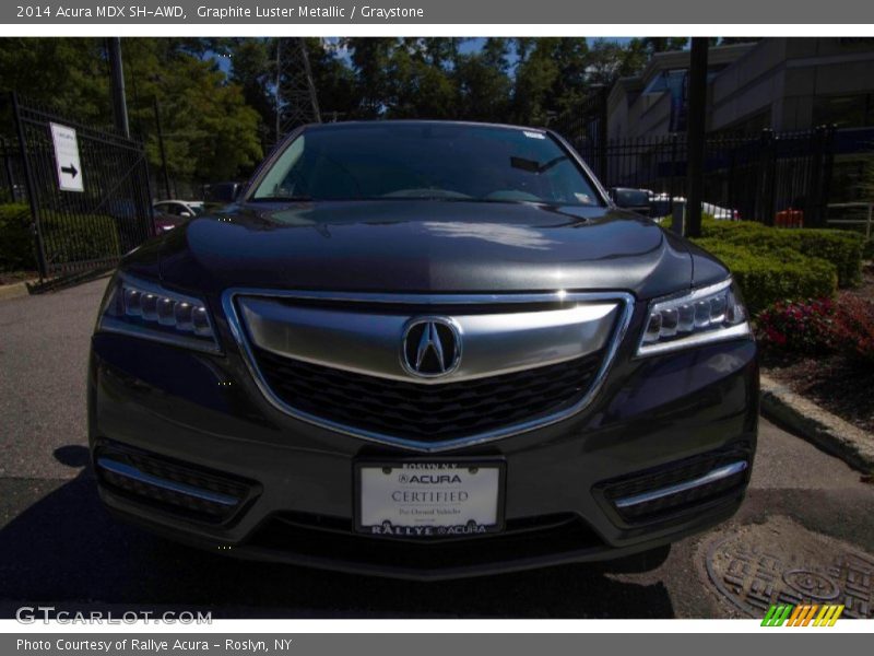 Graphite Luster Metallic / Graystone 2014 Acura MDX SH-AWD