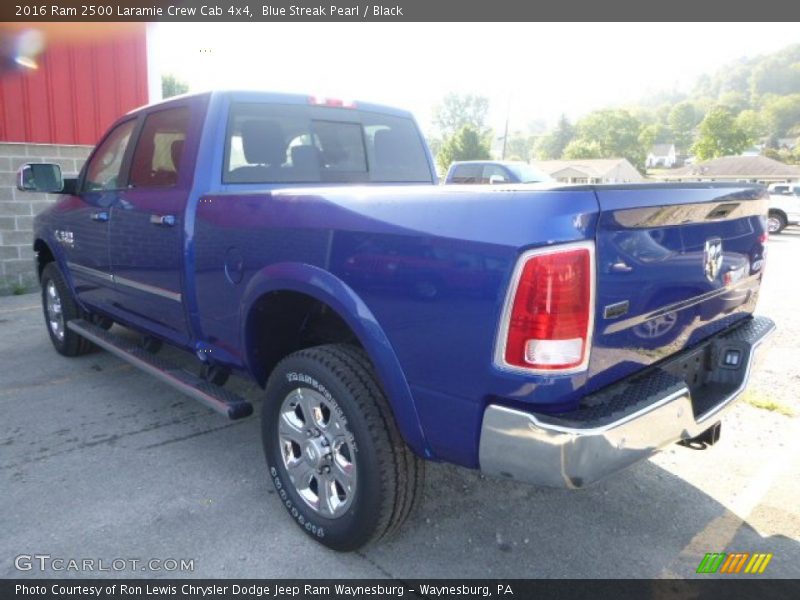 Blue Streak Pearl / Black 2016 Ram 2500 Laramie Crew Cab 4x4