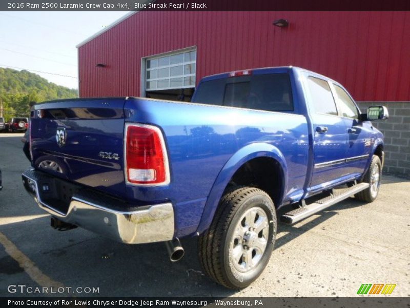 Blue Streak Pearl / Black 2016 Ram 2500 Laramie Crew Cab 4x4