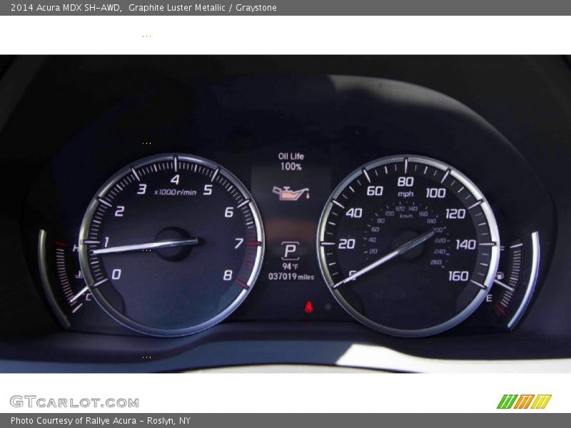 Graphite Luster Metallic / Graystone 2014 Acura MDX SH-AWD