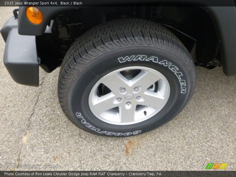 Black / Black 2015 Jeep Wrangler Sport 4x4