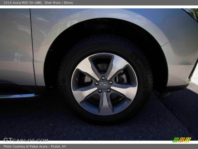 Silver Moon / Ebony 2014 Acura MDX SH-AWD