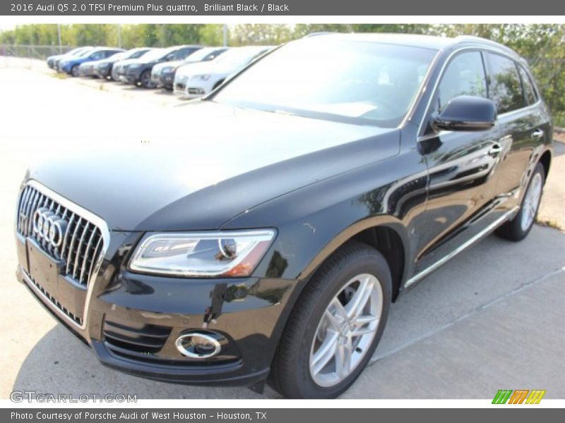 Brilliant Black / Black 2016 Audi Q5 2.0 TFSI Premium Plus quattro