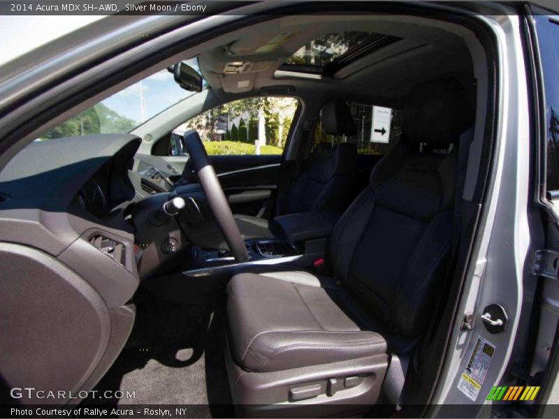 Silver Moon / Ebony 2014 Acura MDX SH-AWD