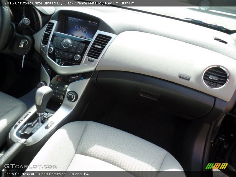 Black Granite Metallic / Medium Titanium 2016 Chevrolet Cruze Limited LT