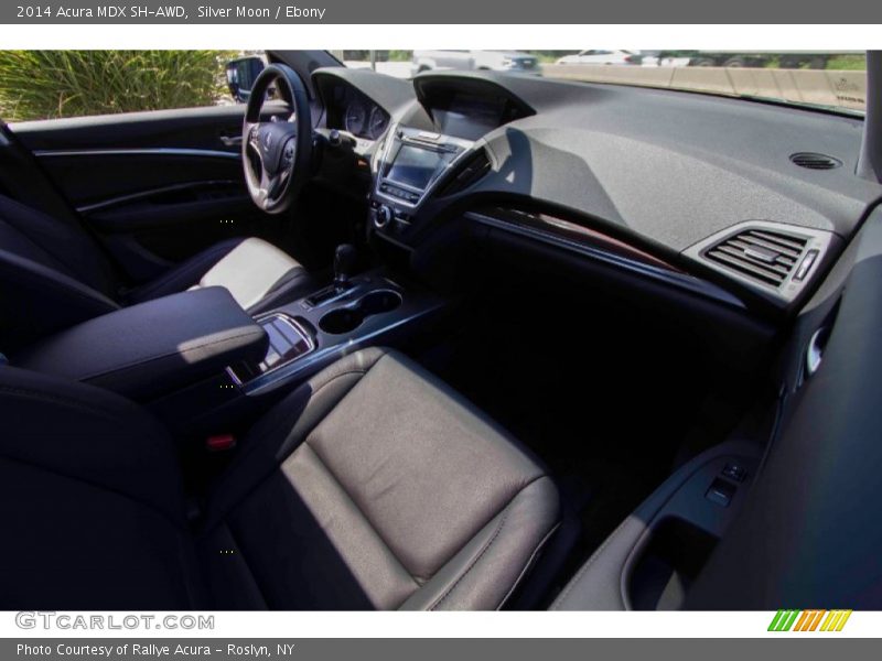 Silver Moon / Ebony 2014 Acura MDX SH-AWD