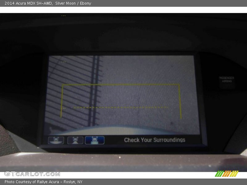 Silver Moon / Ebony 2014 Acura MDX SH-AWD