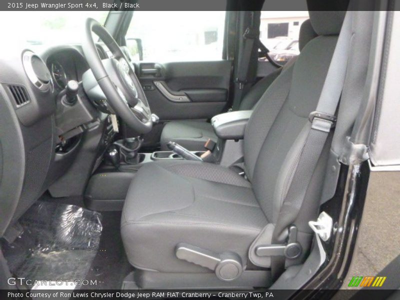 Black / Black 2015 Jeep Wrangler Sport 4x4