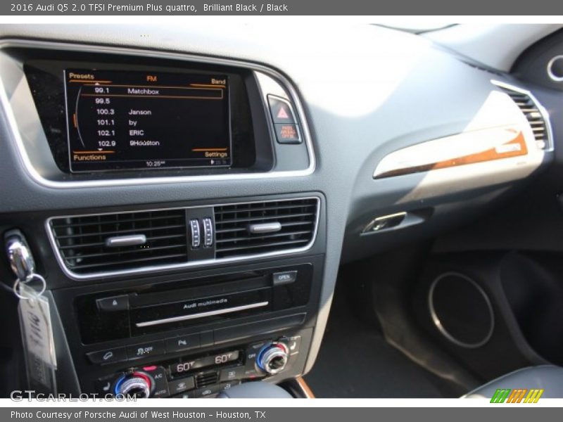 Brilliant Black / Black 2016 Audi Q5 2.0 TFSI Premium Plus quattro