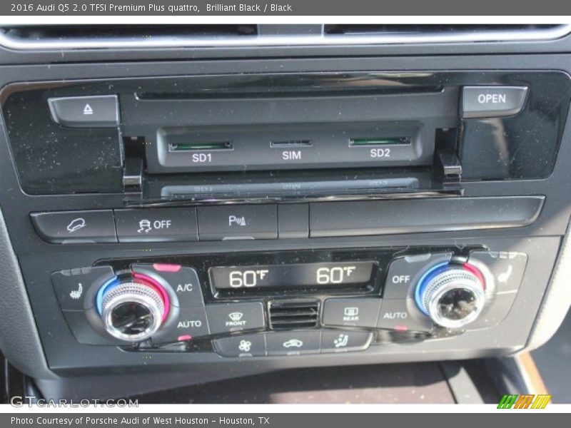 Brilliant Black / Black 2016 Audi Q5 2.0 TFSI Premium Plus quattro