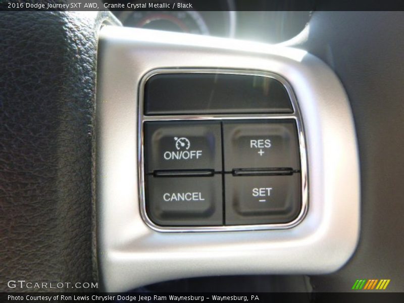Granite Crystal Metallic / Black 2016 Dodge Journey SXT AWD