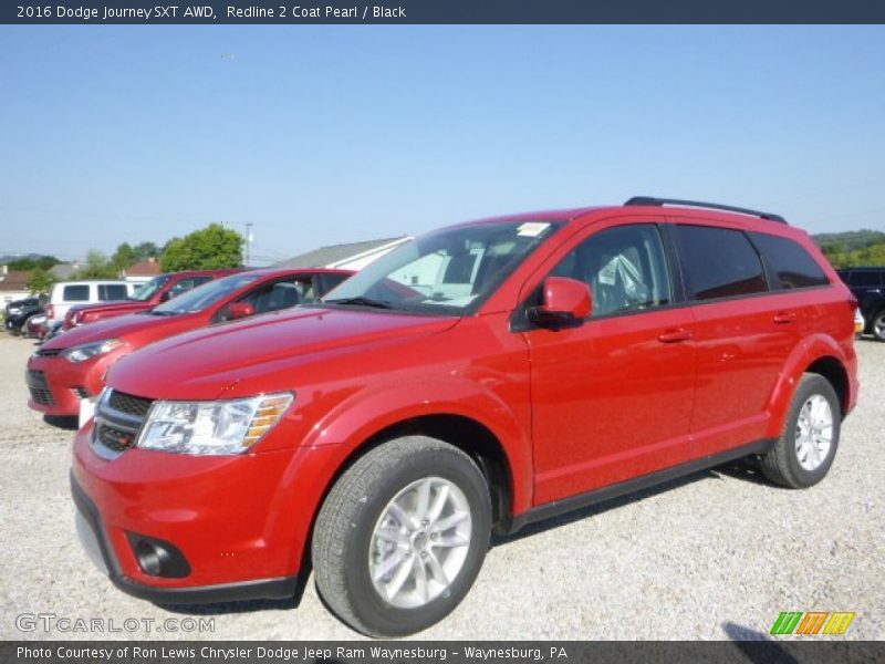 Redline 2 Coat Pearl / Black 2016 Dodge Journey SXT AWD